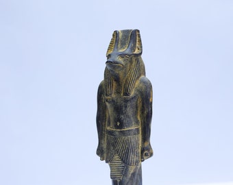 サンドストーン エジプト神話 彫刻 アヌビス 古代エジプト死者の神