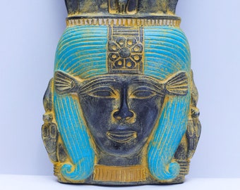 Goddess Hathor Head . Made in Egypt with care and love