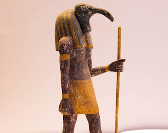 piece for God Thoth Statue, God of writing and wisdom, Handmade Statue made in Egypt.