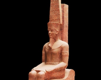 RARE large Amun Ra God statue - Egyptian Amun - life size statue - made in Egypt with care and love