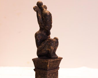 Estatua egipcia de Osiris, Dios Osiris, Réplica de Osiris, Estatua de Osiris hecha a mano, hecha en Egipto.