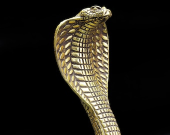 Egyptian Cobra snake statue, Egyptian Uraeus. large cobra, Egyptian cobra, made in Egypt with care and love