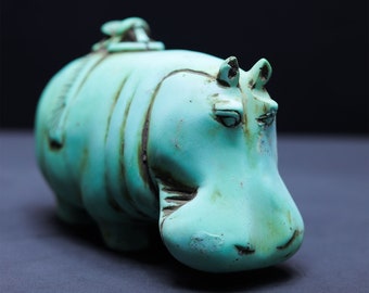 エジプトのカバの像、エジプトのカバの像 - Etsy 日本