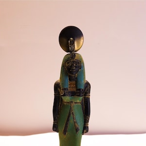 Egyptian Goddess Hathor, Goddess of solar, Goddess of the Sky. Hathor sistrum, made in Egypt with care and love