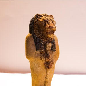 Replica Great Ancient Egyptian Sekhmet Goddess, Goddess Sekhmet statue made in Egypt with care and love