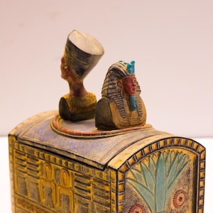 Amazing Ancient Jewelry Box Ancient Egyptian Jewelry Box Made in Egypt Etsy