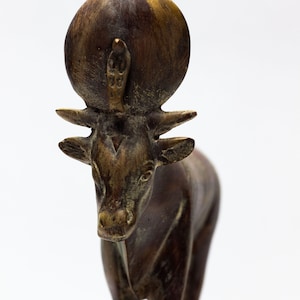 Egyptian Goddess Hathor as a cow, Goddess of solar, Goddess of the Sky.