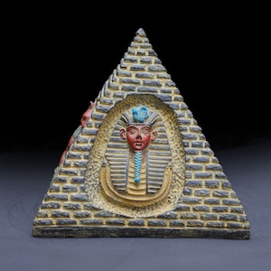 Egyptian Pyramid with Egyptian Decorations, Pyramids from Egypt.