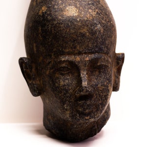 Egyptian God Osiris Head, Osiris figurine for sale, Granite Osiris head, made with Egyptian details, made in Egypt with care and love