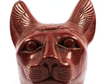 Ancient Egyptian Goddess Bastet - Ancient Egyptian Cat - Bastet the cat - Egyptian cat  for sale - Made In Egypt