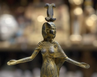 Neith from Ancient Egypt, Goddess Neith, Egyptian Goddess Neith, Old Neith goddess Egyptian statue