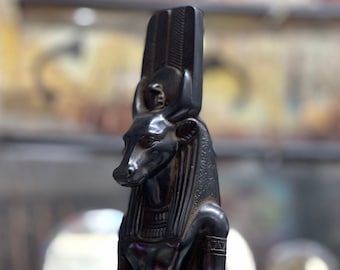 The Cow Goddess hathor Sculpture - Manifest Piece made in Egypt