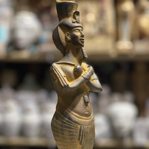Ancient Egyptian Akhenaten/Echnaton/Akhenaton, king Akhenaten (ancient Egyptian pharaoh) - Made In Egypt