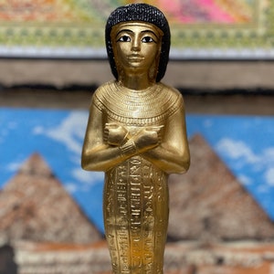 21&quot; young King Tutankhamun Ushabti, King Tutankhamun, King Tut statue, King Tutankhamen large statue