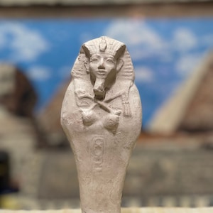 King Tutankhamun statue Ushabti - Made In Egypt