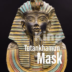 Egyptian King Tutankhamun&#39;s mask, Home decor Masks, Egyptian decor.