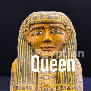 Ancient Egyptian Pharaoh Queen - pharaonic statue - Egyptian Art