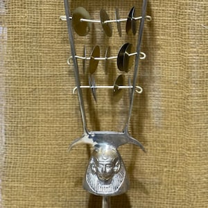 Hathor Musical sistrum for sale. Goddess Hathor Sistrum. Egyptian Sistrums، Hathor&#39;s Sistrum.