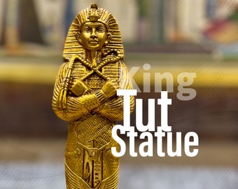 Spectacular King Tutankhamun -king Tutankhamun's statue - handcrafted Egyptian statues