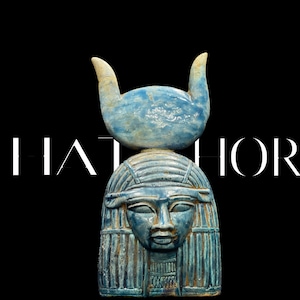 Marvelous Piece Of Hathor Goddess - Goddess Of Beauty - Cow Goddess - Hathor sculptures - Made In Egypt
