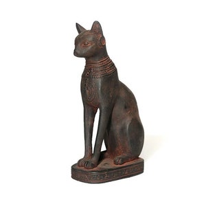 Egyptian Bastet, Ancient Egyptian Goddess Bastet, hand made Cat statue - Made In Egypt