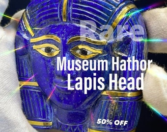 Posąg egipskiej bogini Hathor, Piękna bogini Hathor, egipska Hathor.