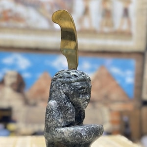 Ancient Egyptian Goddess MAAT. Goddess Ma&#39;at statue.