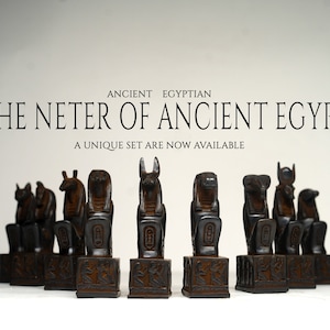 the Neter of Ancient Egypt, Anubis,Seth,Thoth,Bastet,Hathor,Khnum,Sobek,Apep,Taweret,Egyptian statues