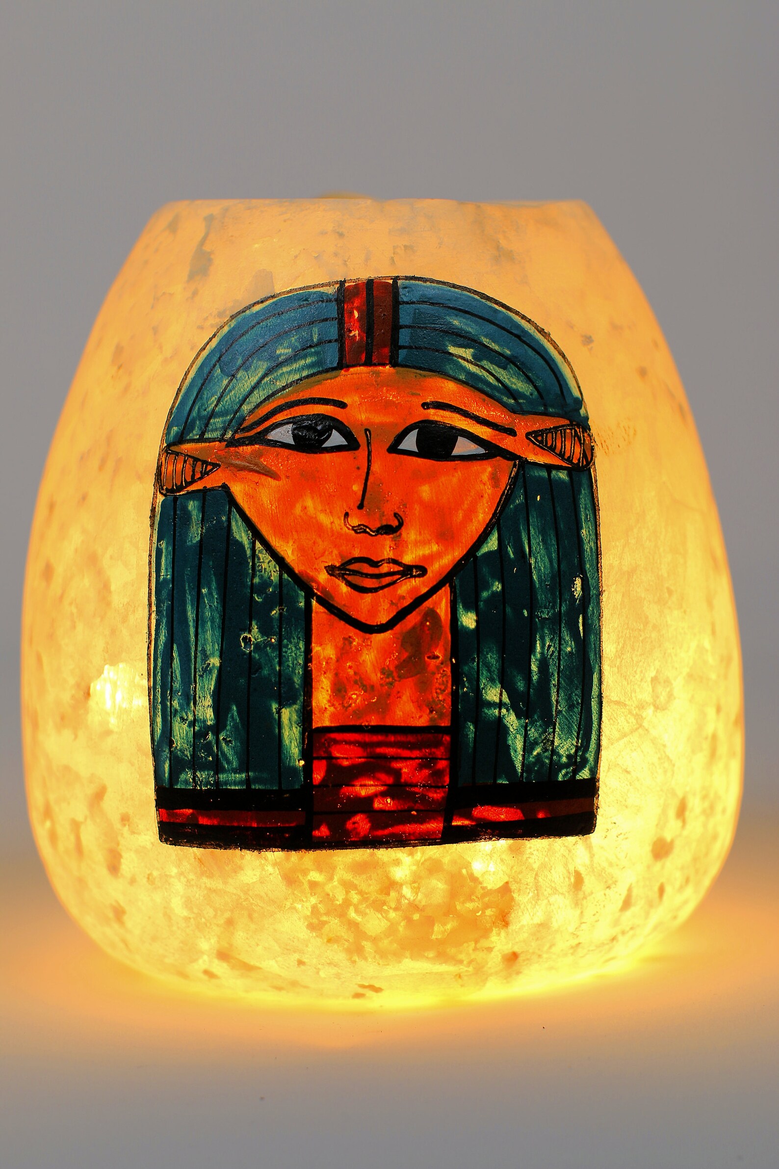 Spiritual Ancient Egyptian Candle/Flower Holder with Goddess Etsy