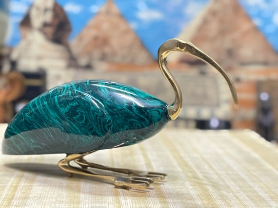 真鍮製のトキの像、エジプトのトキの鳥、トキの神トキの姿 - Etsy 日本