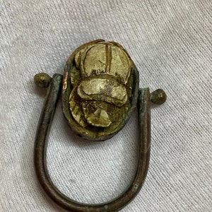 Ancient Egyptian Scarab ring, replica rings from Ancient Egypt