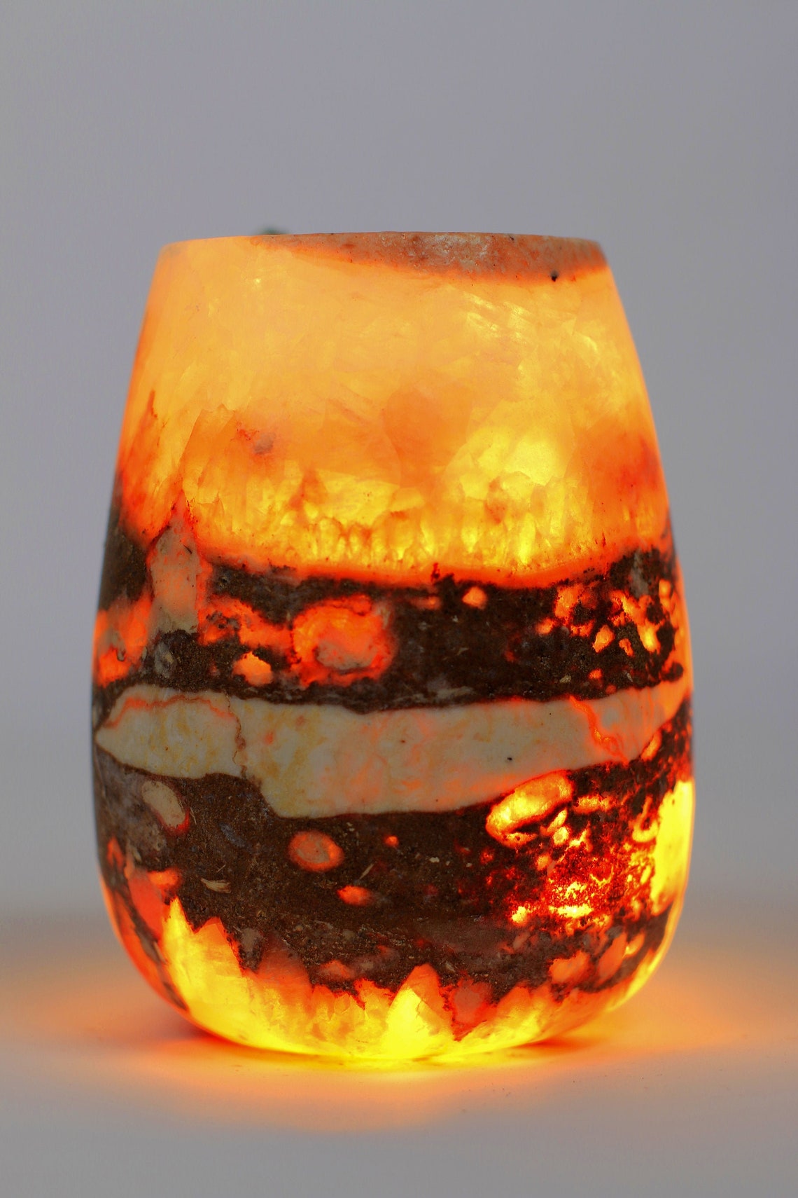 Carved From the Spiritual Alabaster Stone Translucent Ancient Etsy