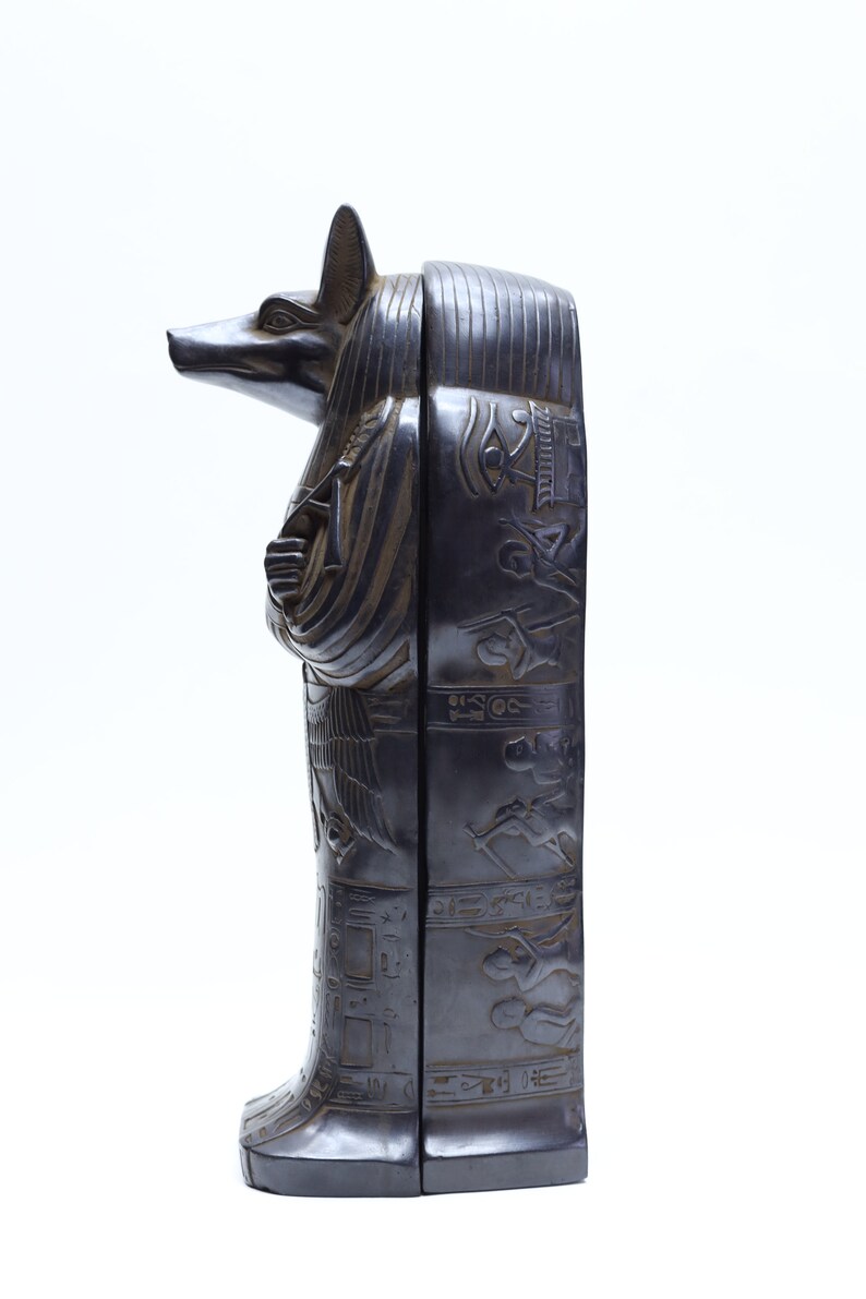 Ancient Egyptian God Anubis Coffin With the Egyptian Mummy Inside It ...