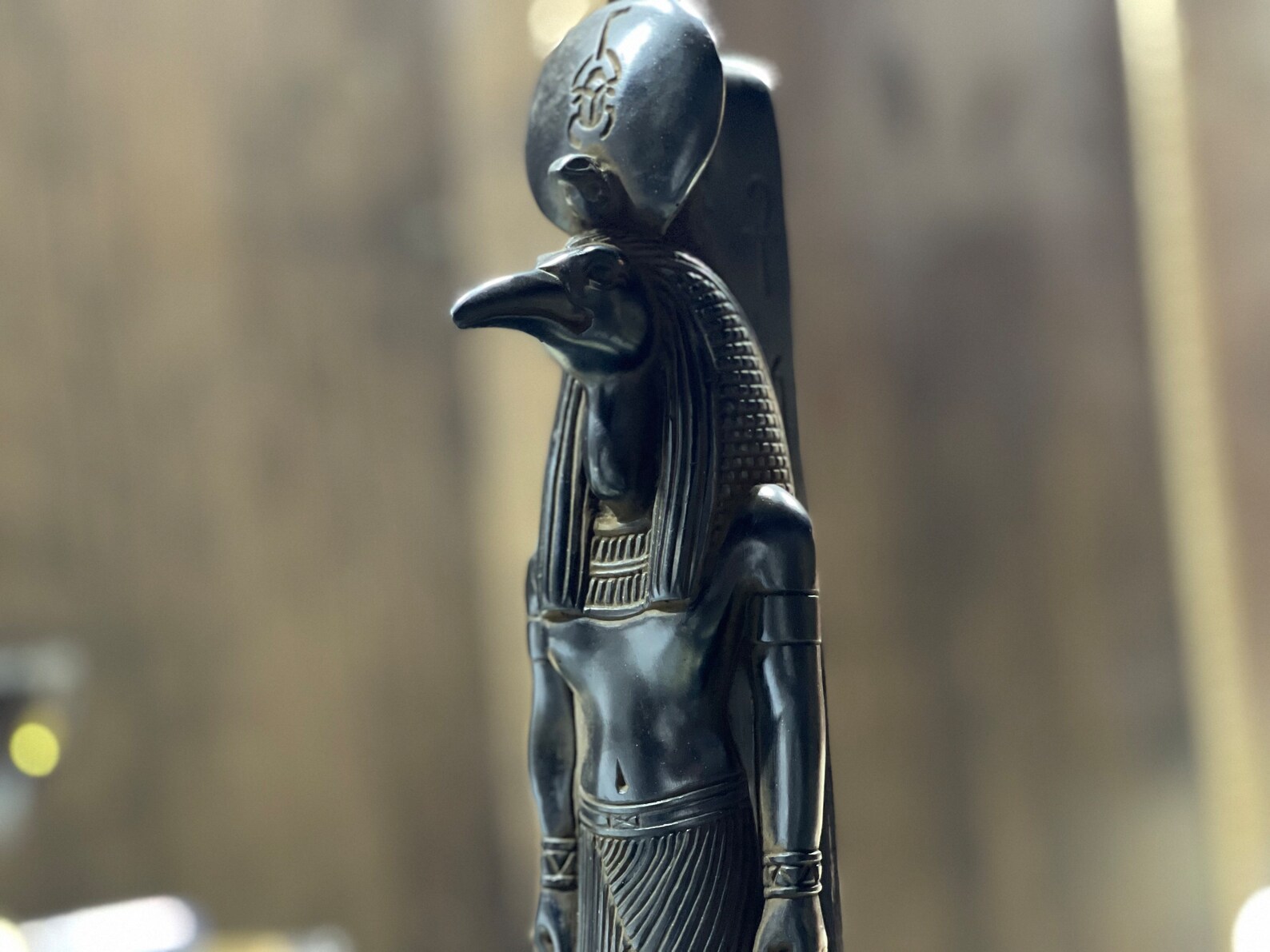 Ancient Egyptian Thoth Statue, God of Moon, Egyptian God of Wisdom ...