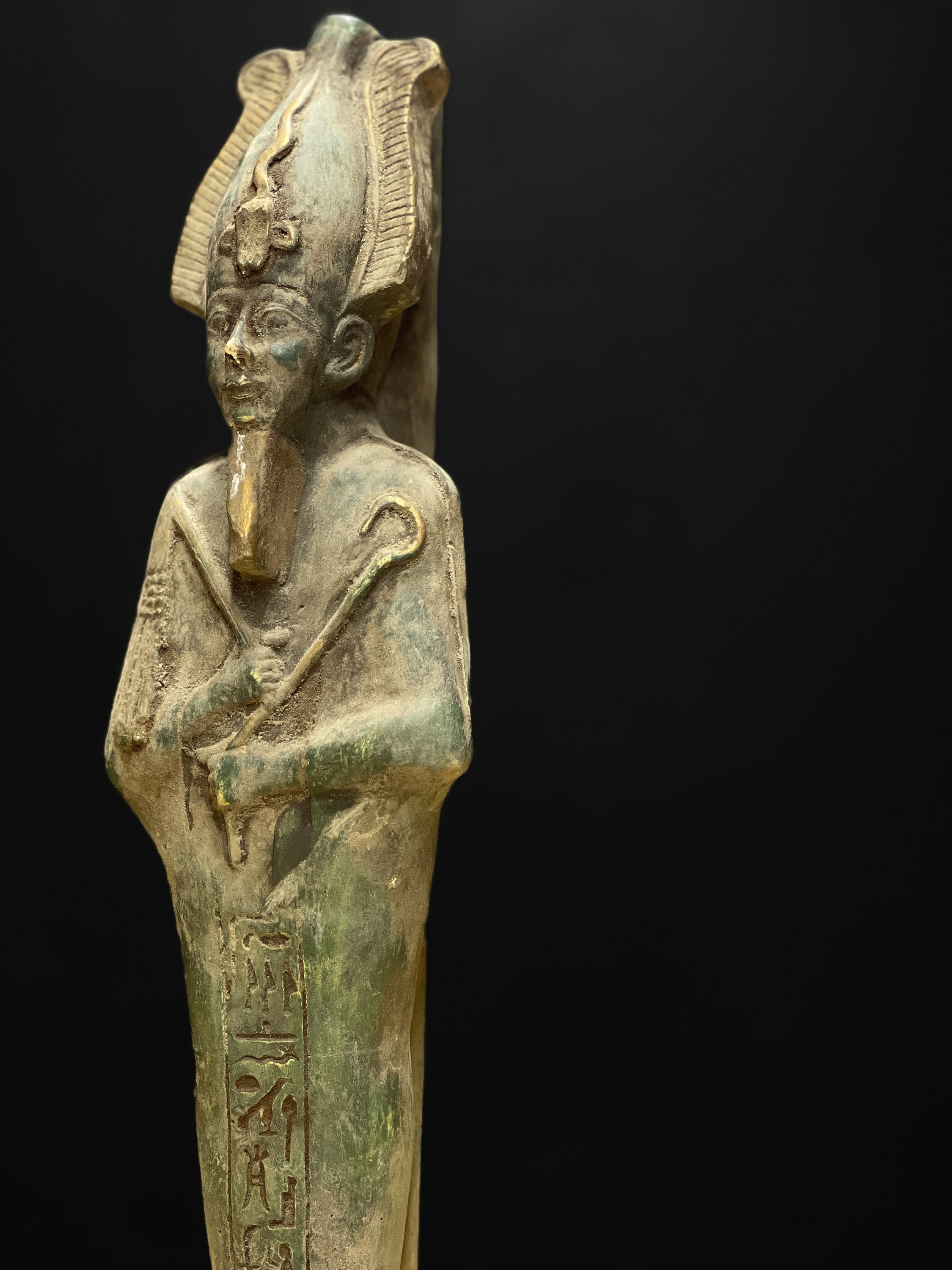 セール　古代エジプト　オシリス神　ブロンズ　詳細不明 唯一無二のオシリス神 - 豊穣と冥界の神オシリス - エジプト製 - Etsy 日本