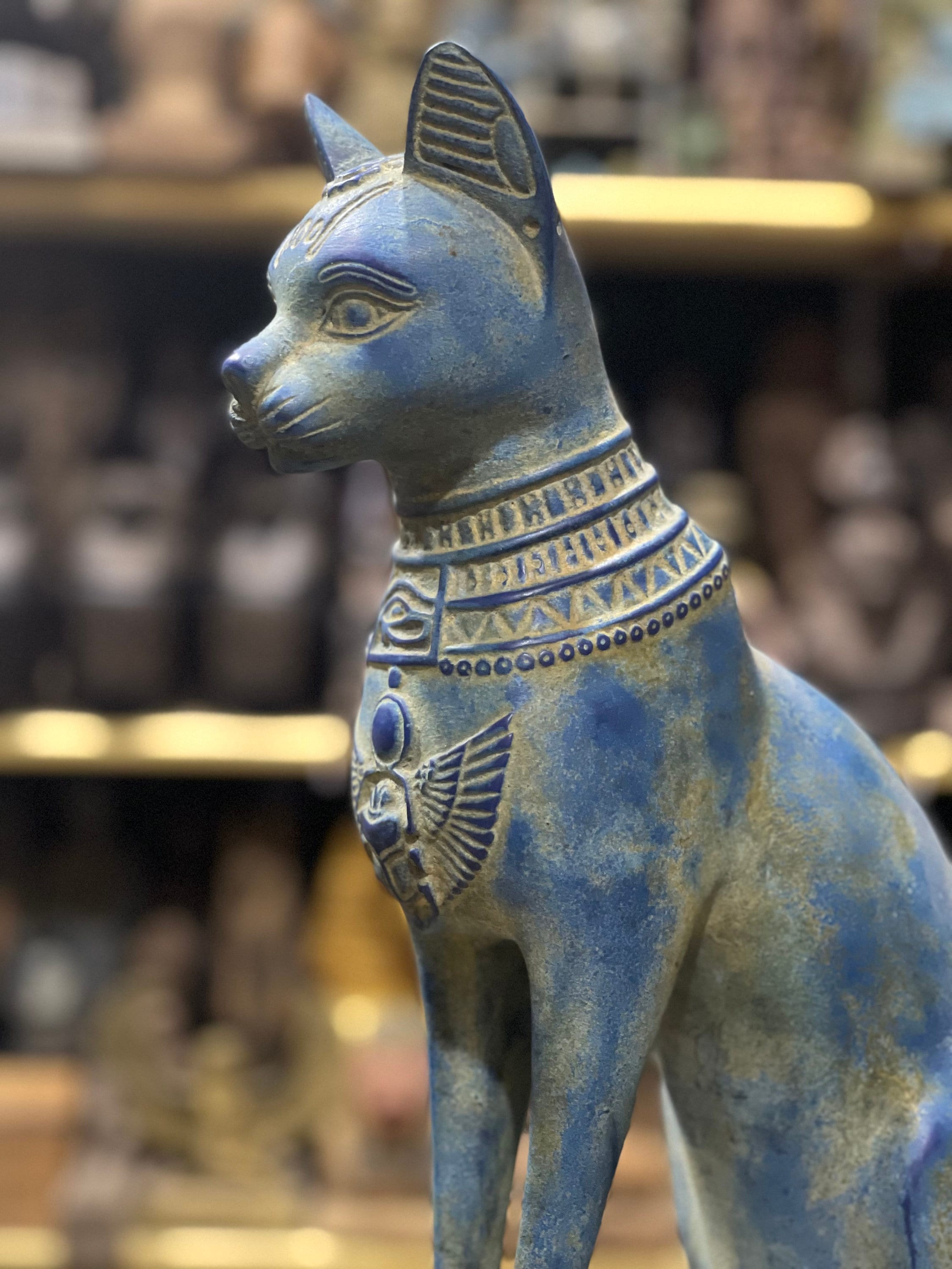 Egyptian Cat Bastet Statue, Egyptian Bastet Statue. - Etsy