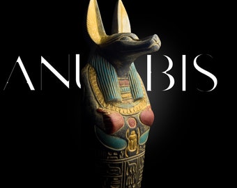 Anubis God - God Of Afterlife - God of mummification - handmade Anubis - Replica Anubis - jackal dog - Made In Egypt