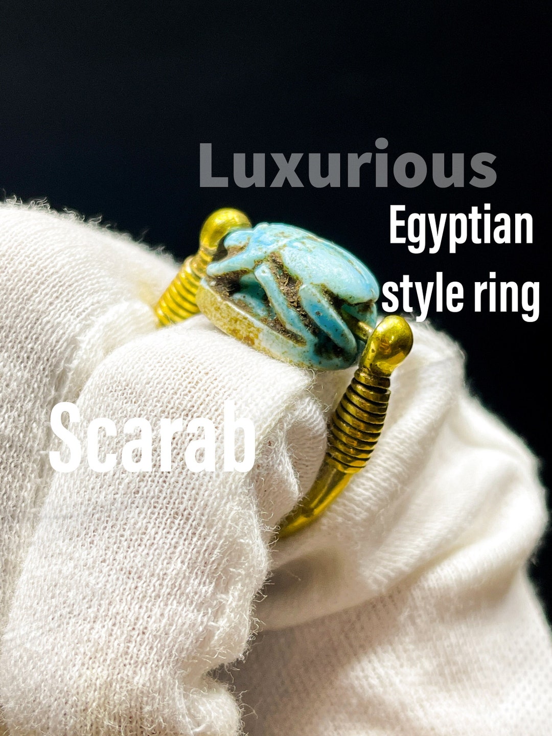 Rare Fantastic Ancient Egyptian Ring of Egyptian Scarab ( Symbol of ...