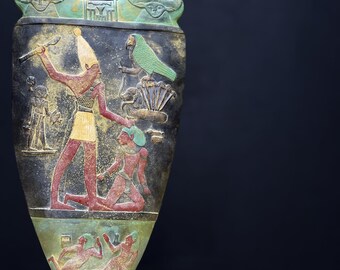 エジプトのナルメルパレット - ナルメル王のパレット - エジプト人の手