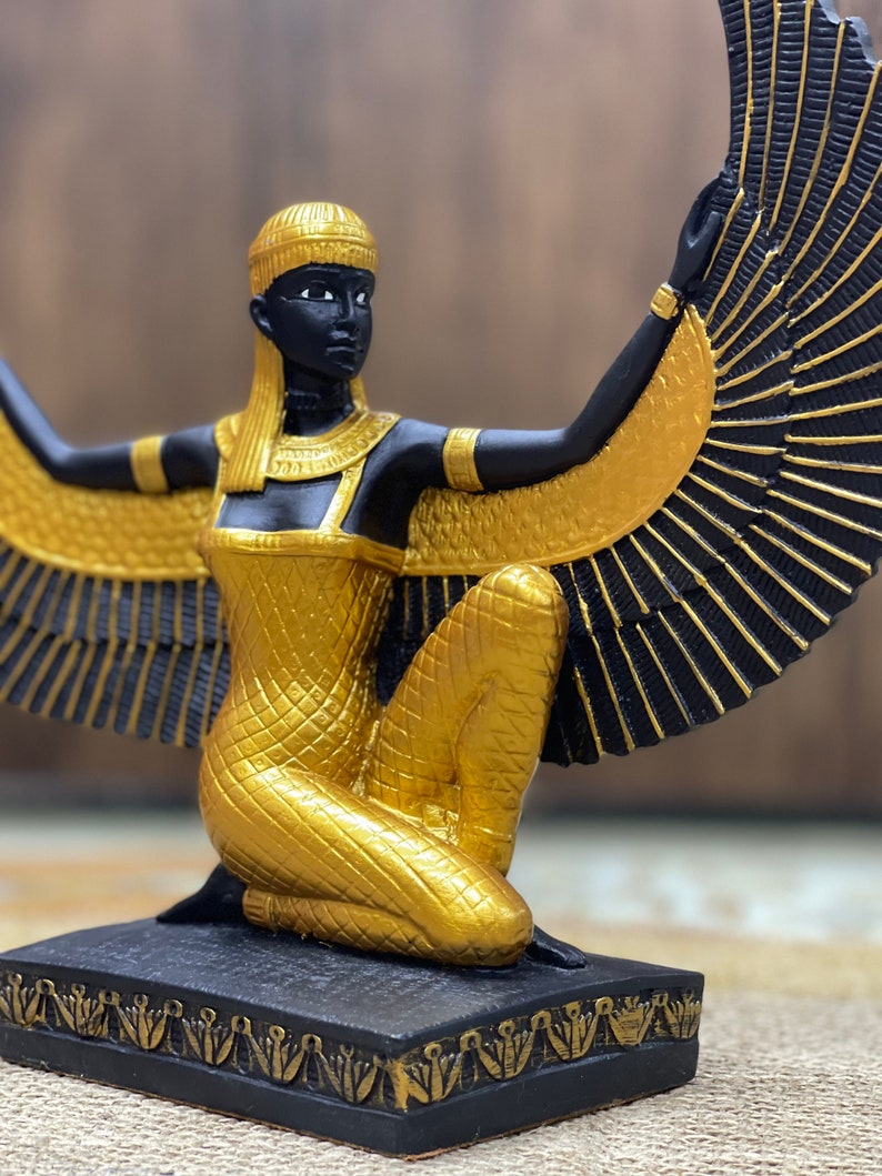 Egyptian Goddess Isis Statue From the Heart of Egypt Isis Etsy
