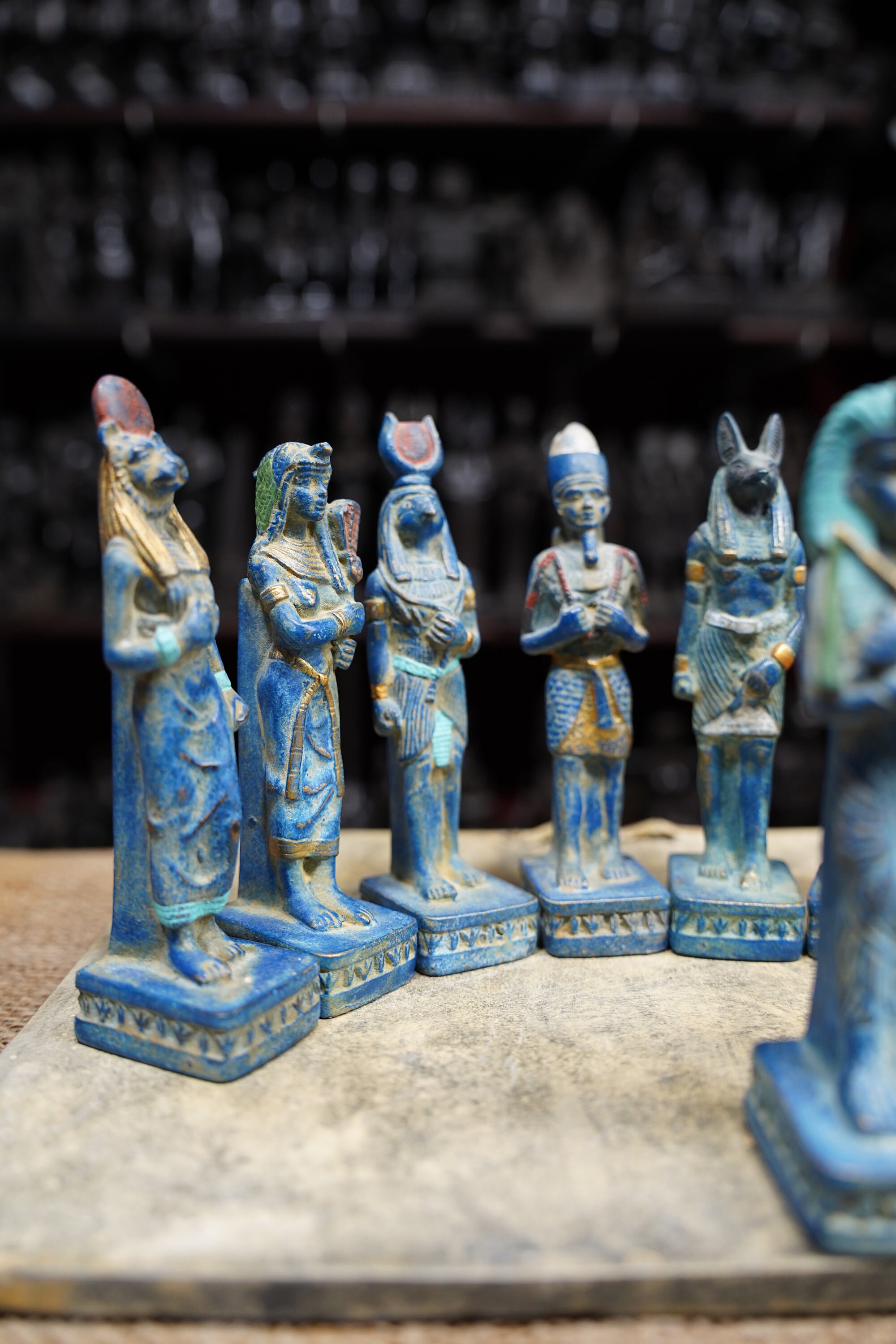 Set of Egyptian Gods and Goddesses , Made in Egypt With Love and Care ...