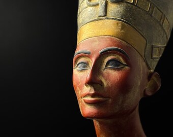 胸像 壁掛け エジプト王妃ネフェルティティ 2体セット 日本製 エジプトの王妃ネフェルティティ - 唯一無二 - エジプト製 - Etsy 日本