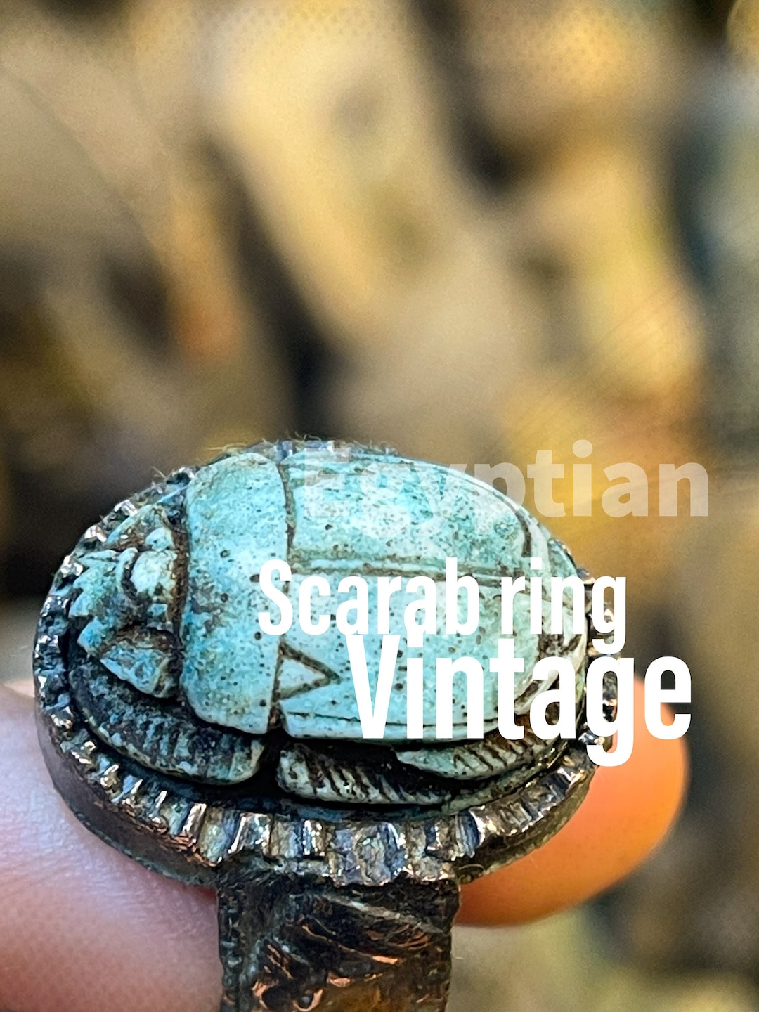 Rare Fantastic Ancient Egyptian Ring of Egyptian Scarab ( Symbol of ...