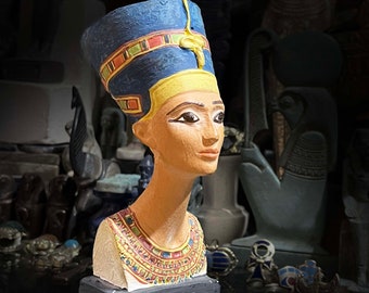 Queen Nefertiti statue for sale, Best Home decor statue for your home.