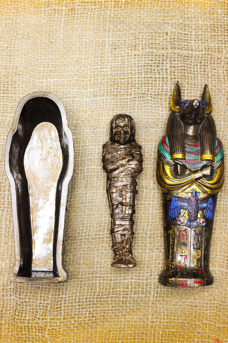 Anubis Coffin- Egyptian God of the Afterlife, Underworld Lord. Anubis ...