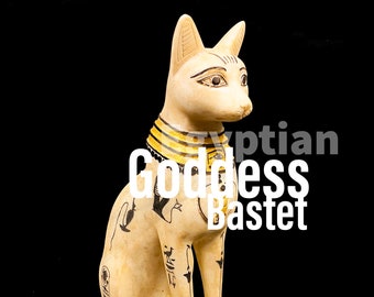Beautiful Replica Goddess Bastet - Made In Egypt