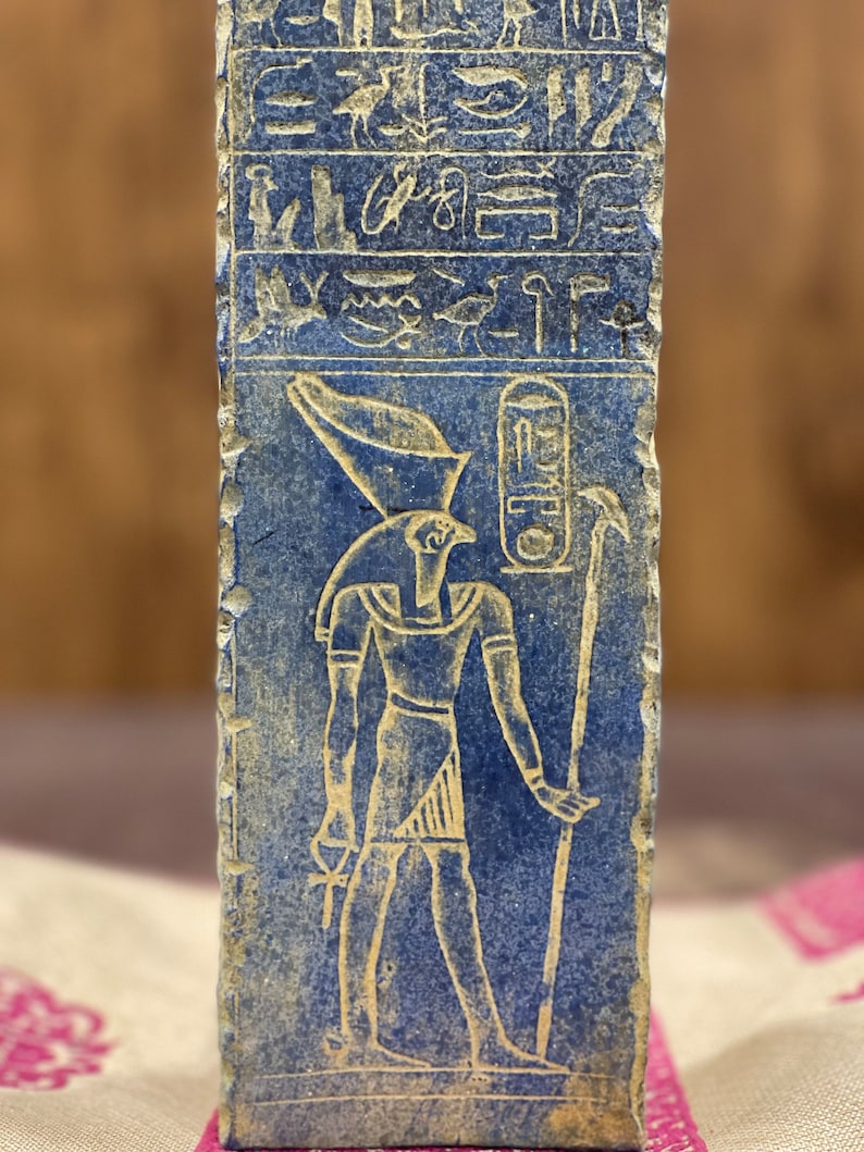 Egyptian Goddess Isis Statue With Special Cartouche, Isis Statue With ...