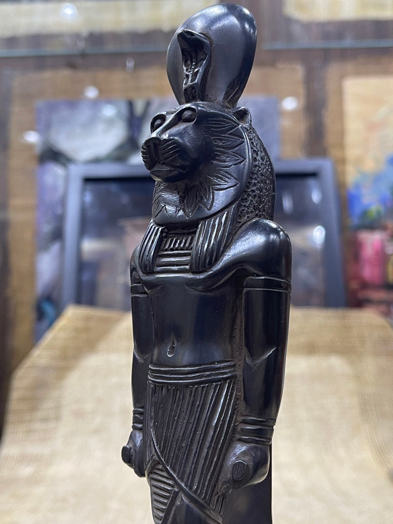 Ancient Egyptian Sekhmet Goddess Goddess Sekhmet Statue Made - Etsy