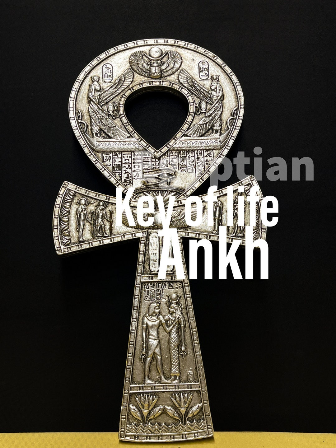 Replica Egyptian Ankh - Key of Life - Made With Egyptian Hands & Soul ...
