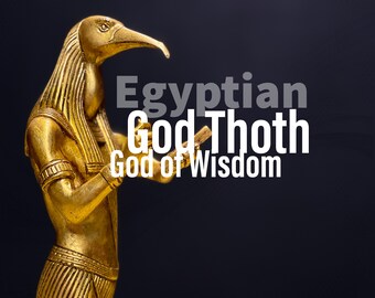 Marvelous Thoth God - God Of The Moon - Made In Egypt